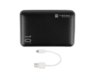 NATEC Extreme Media Trevi Compact 10000 mAh 2 x USB + 1 x USB-C Czarny NPB-1543 - 1381840 - zdjęcie 2